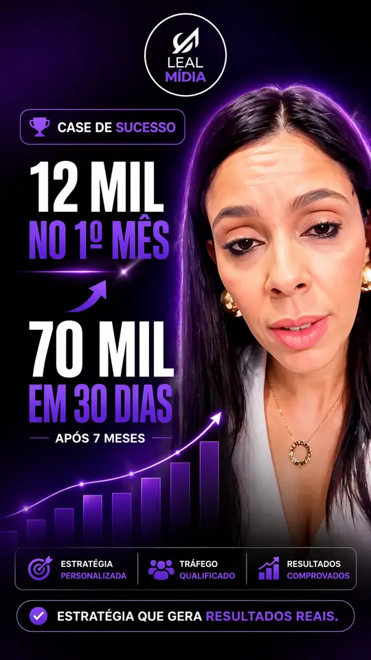Depoimento de cliente da Leal Mídia